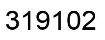 Number 319102 black image