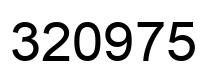 Número 320975 imagen negro