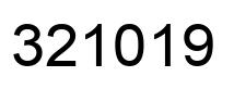 Número 321019 imagen negro