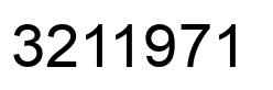 Número 3211971 imagen negro