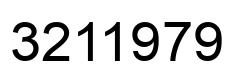 Número 3211979 imagen negro