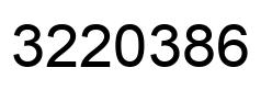Número 3220386 imagen negro