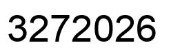 Número 3272026 imagen negro