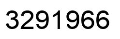 Number 3291966 black image