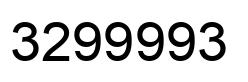 Número 3299993 imagen negro