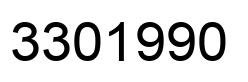 Number 3301990 black image