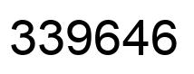 Número 339646 imagen negro