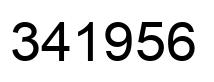 Número 341956 imagen negro