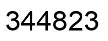 Número 344823 imagen negro