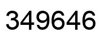 Número 349646 imagen negro