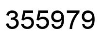 Número 355979 imagen negro