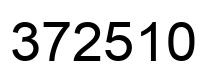 Número 372510 imagen negro