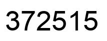 Número 372515 imagen negro
