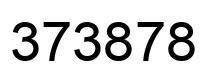 Número 373878 imagen negro