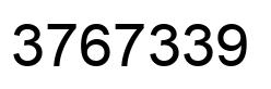 Número 3767339 imagen negro