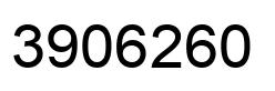 Number 3906260 black image