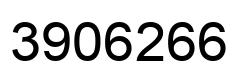 Number 3906266 black image