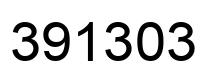 Number 391303 black image