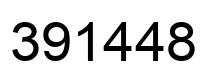 Number 391448 black image