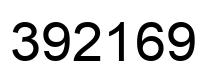 Number 392169 black image