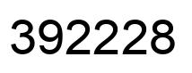Number 392228 black image