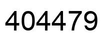 Número 404479 imagen negro