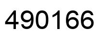 Número 490166 imagen negro