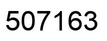 Number 507163 black image