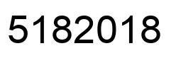 Number 5182018 black image