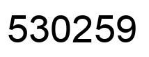 Número 530259 imagen negro