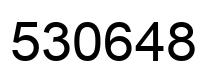 Number 530648 black image