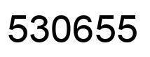 Number 530655 black image