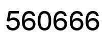 Número 560666 imagen negro