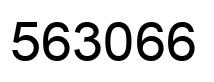 Número 563066 imagen negro
