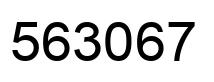 Número 563067 imagen negro