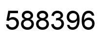 Número 588396 imagen negro