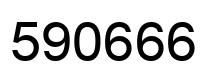 Número 590666 imagen negro