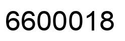 Number 6600018 black image