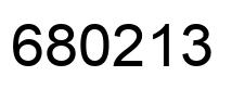 Número 680213 imagen negro