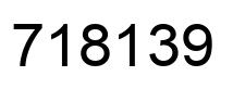 Número 718139 imagen negro