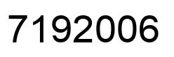 Número 7192006 imagen negro
