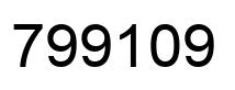 Número 799109 imagen negro