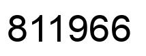 Número 811966 imagen negro