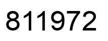 Número 811972 imagen negro