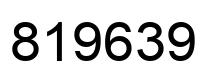 Número 819639 imagen negro