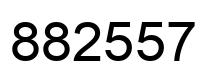 Número 882557 imagen negro