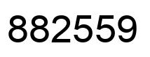 Número 882559 imagen negro