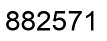 Número 882571 imagen negro