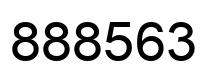 Número 888563 imagen negro