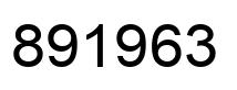 Número 891963 imagen negro